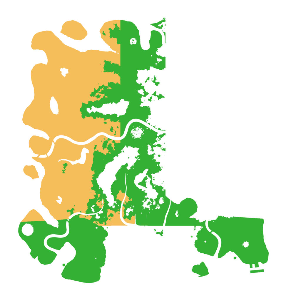 Biome Rust Map: Procedural Map, Size: 4500, Seed: 20149908