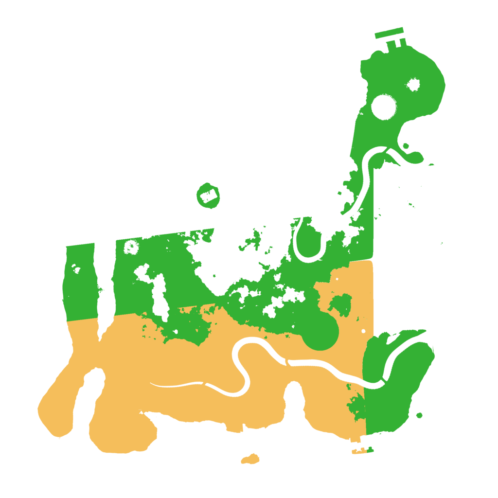 Biome Rust Map: Procedural Map, Size: 3500, Seed: 1405122311