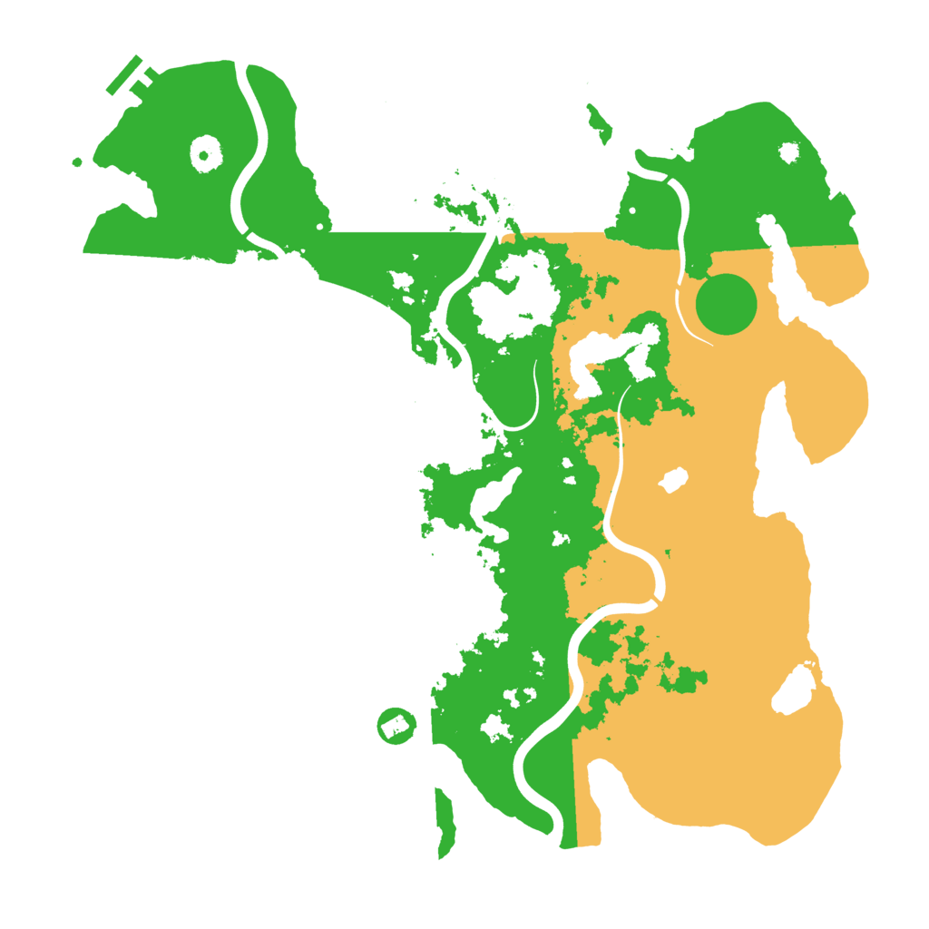 Biome Rust Map: Procedural Map, Size: 4000, Seed: 703123168