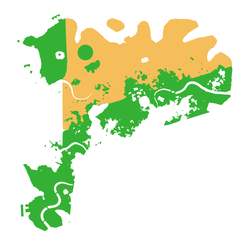 Biome Rust Map: Procedural Map, Size: 4250, Seed: 1418468615