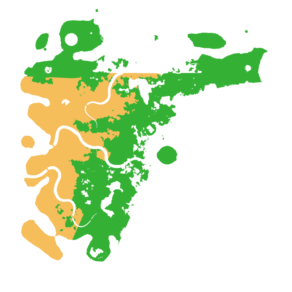 Biome Rust Map: Procedural Map, Size: 4200, Seed: 1008477572