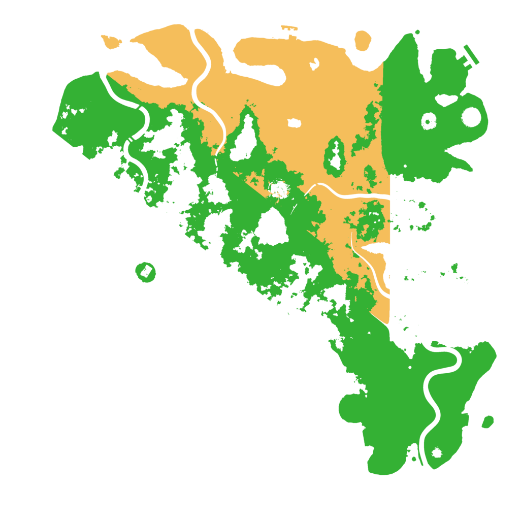 Biome Rust Map: Procedural Map, Size: 4750, Seed: 1314520