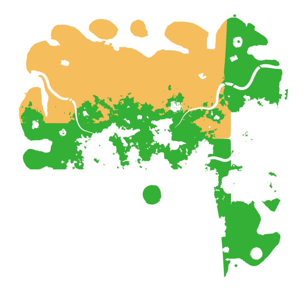 Biome Rust Map: Procedural Map, Size: 4500, Seed: 789156649