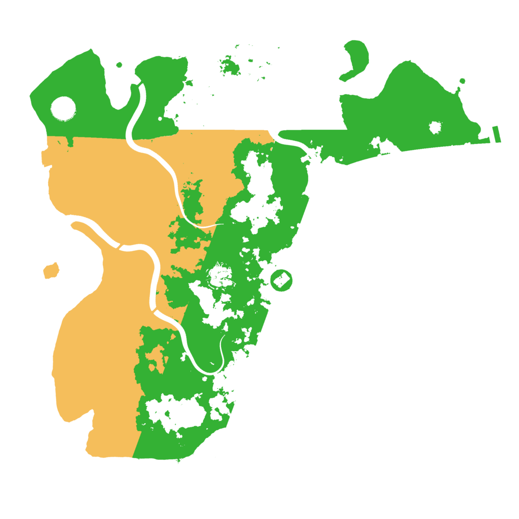 Biome Rust Map: Procedural Map, Size: 3750, Seed: 1729718581