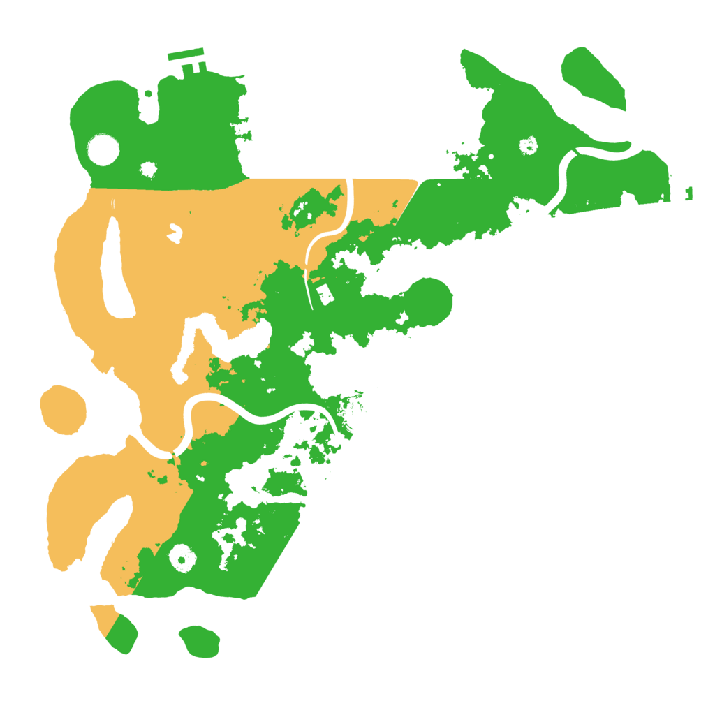 Biome Rust Map: Procedural Map, Size: 4000, Seed: 1271676023
