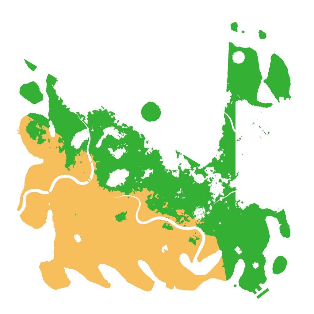 Biome Rust Map: Procedural Map, Size: 4500, Seed: 1292766374