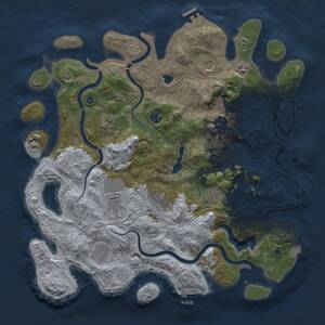 Thumbnail Rust Map: Procedural Map, Size: 4250, Seed: 1149104254, 18 Monuments