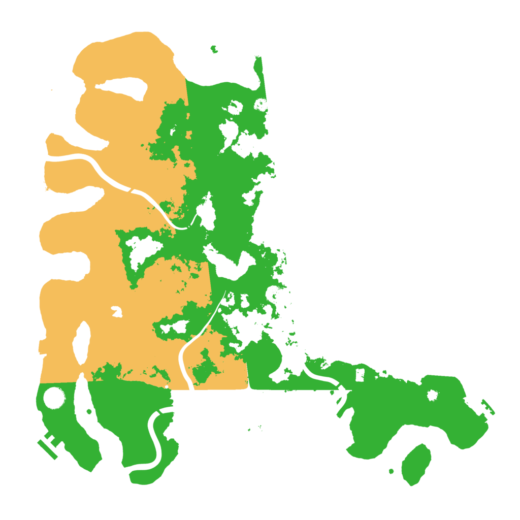 Biome Rust Map: Procedural Map, Size: 4250, Seed: 7088680