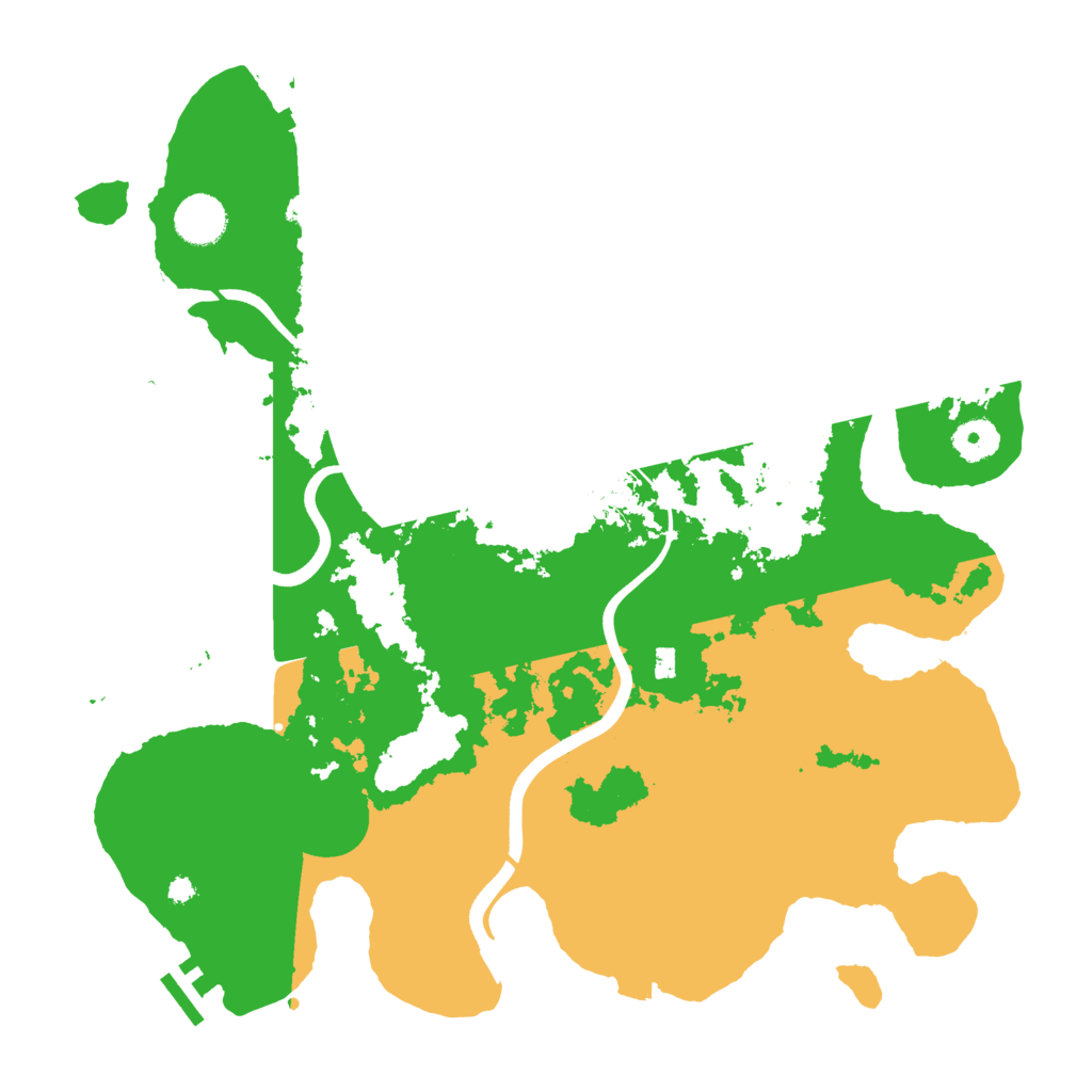 Biome Rust Map: Procedural Map, Size: 3750, Seed: 2076643231