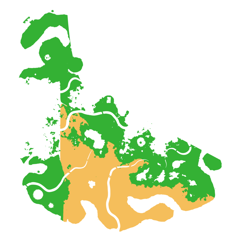 Biome Rust Map: Procedural Map, Size: 4250, Seed: 50681554