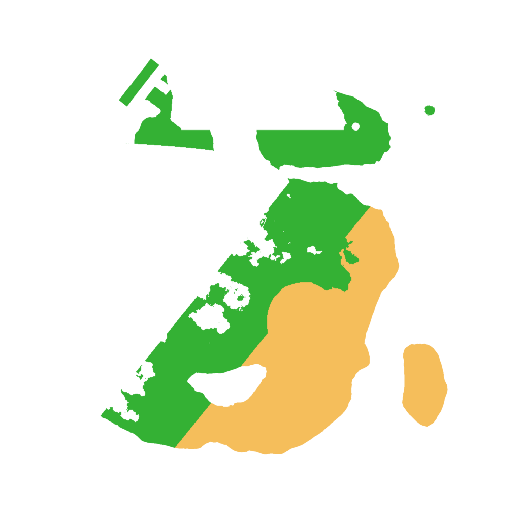 Biome Rust Map: Procedural Map, Size: 2000, Seed: 1996626759