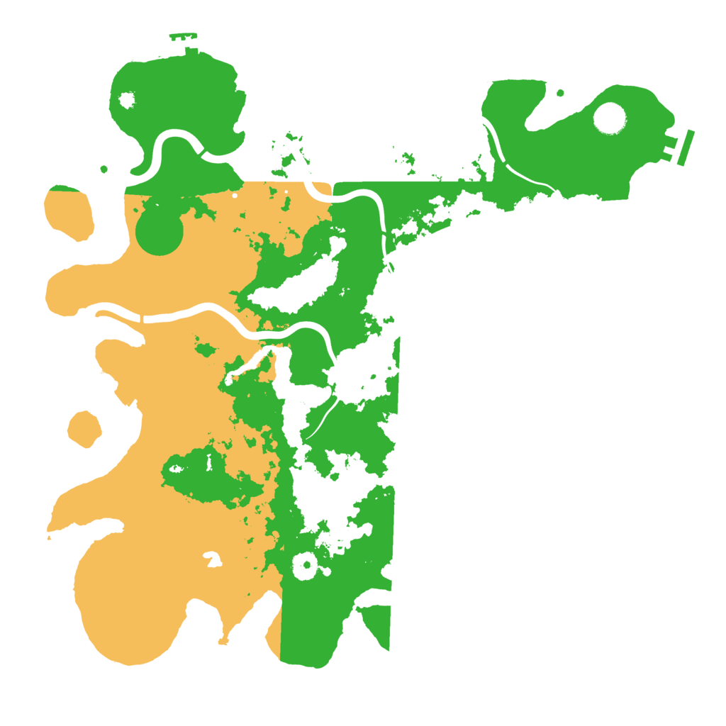 Biome Rust Map: Procedural Map, Size: 4000, Seed: 600045703