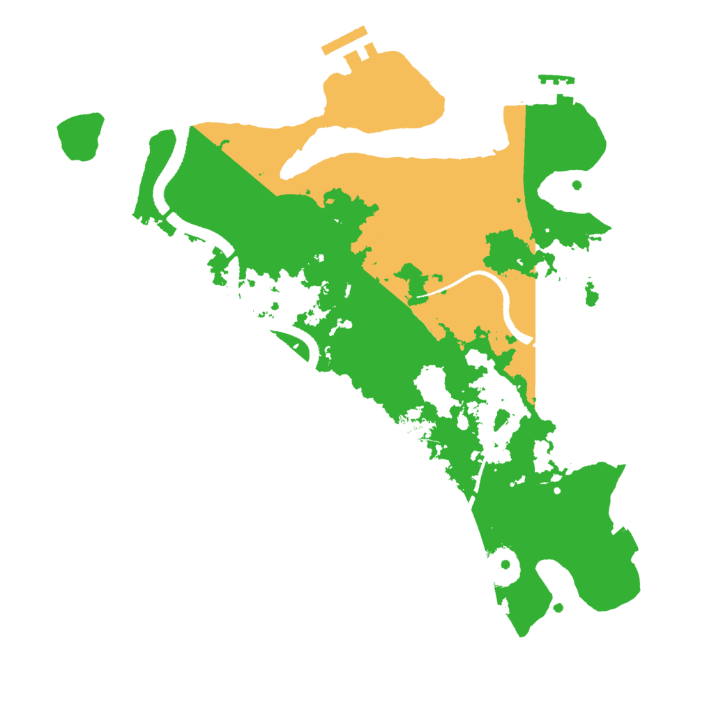 Biome Rust Map: Procedural Map, Size: 3000, Seed: 1059908218
