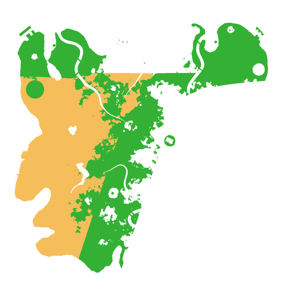 Biome Rust Map: Procedural Map, Size: 4250, Seed: 1538768939