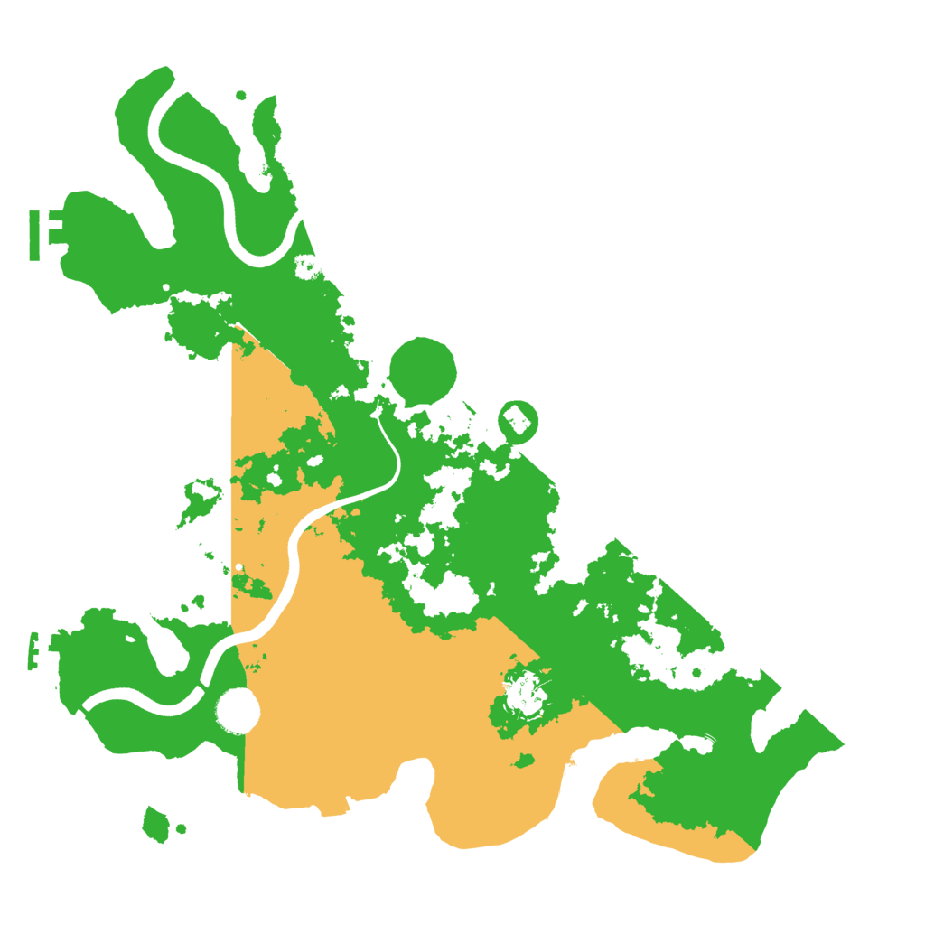 Biome Rust Map: Procedural Map, Size: 3700, Seed: 1011047688