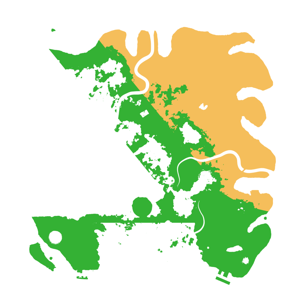 Biome Rust Map: Procedural Map, Size: 4000, Seed: 1537260113