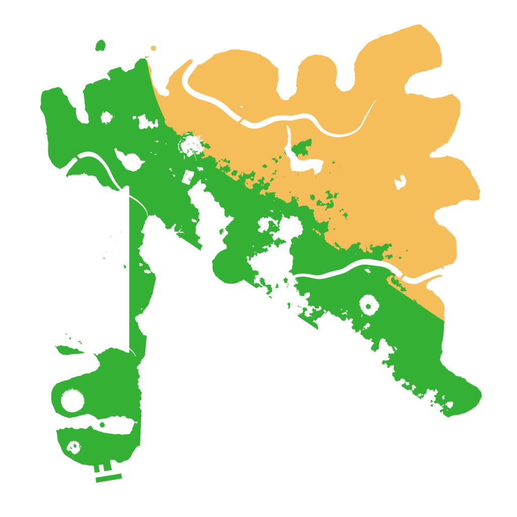 Biome Rust Map: Procedural Map, Size: 4000, Seed: 1661249904