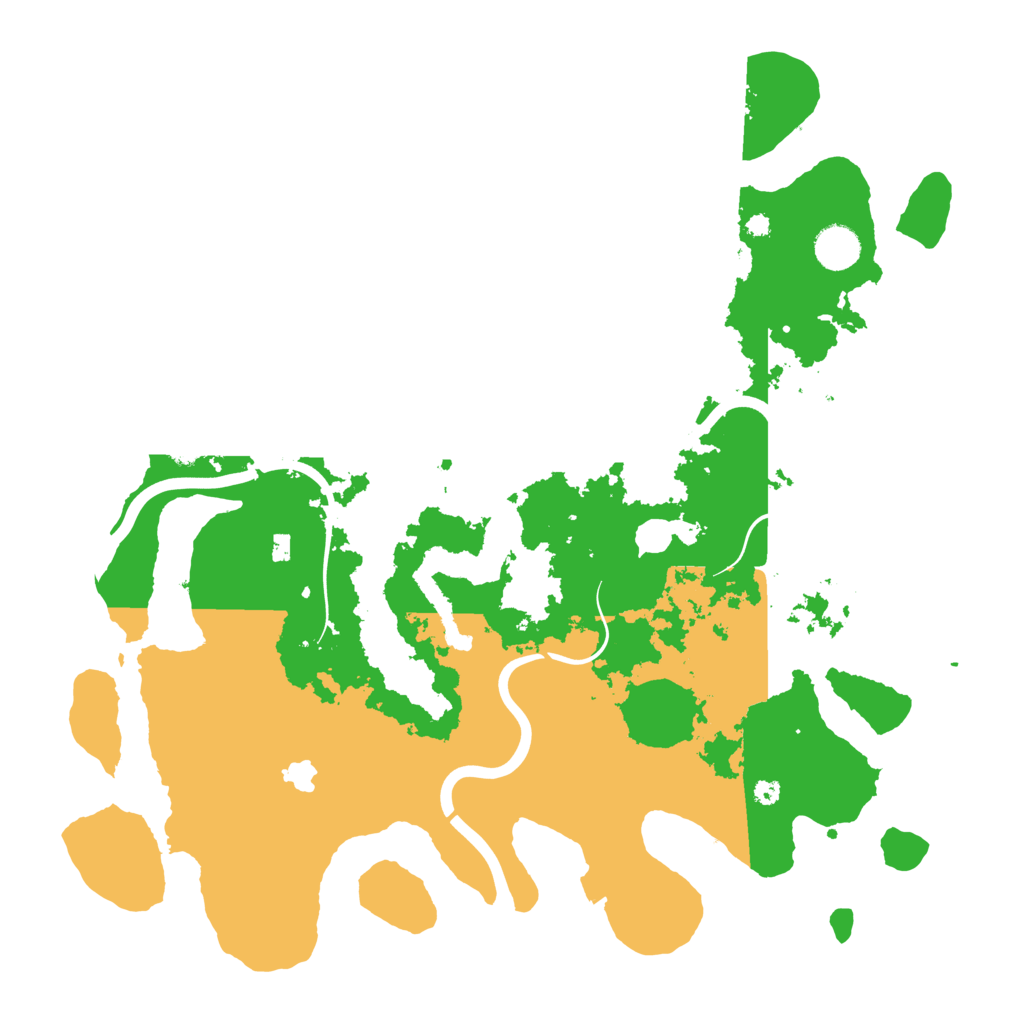 Biome Rust Map: Procedural Map, Size: 4000, Seed: 550276214