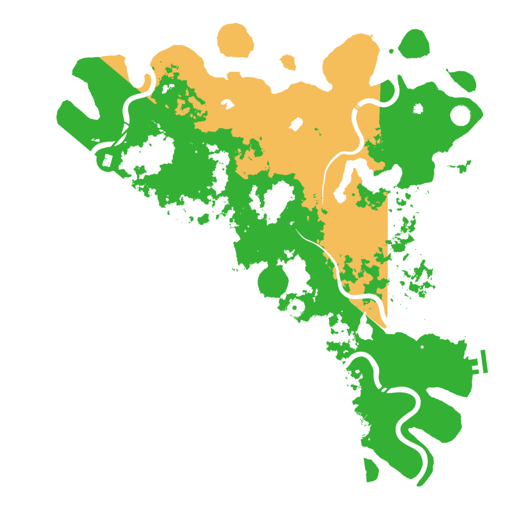 Biome Rust Map: Procedural Map, Size: 4500, Seed: 1406273764