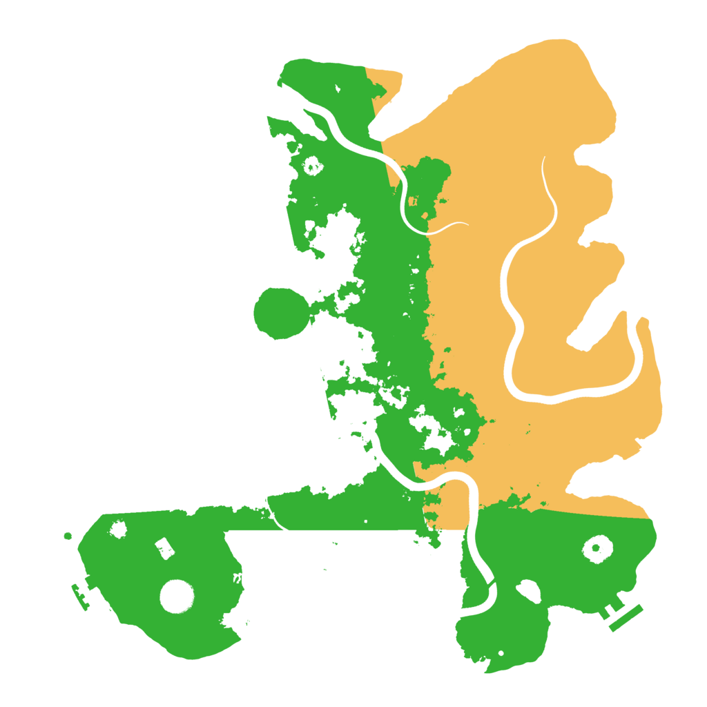 Biome Rust Map: Procedural Map, Size: 3750, Seed: 1240508113