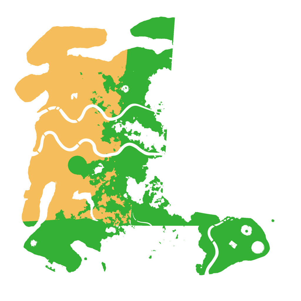 Biome Rust Map: Procedural Map, Size: 4250, Seed: 1753498510