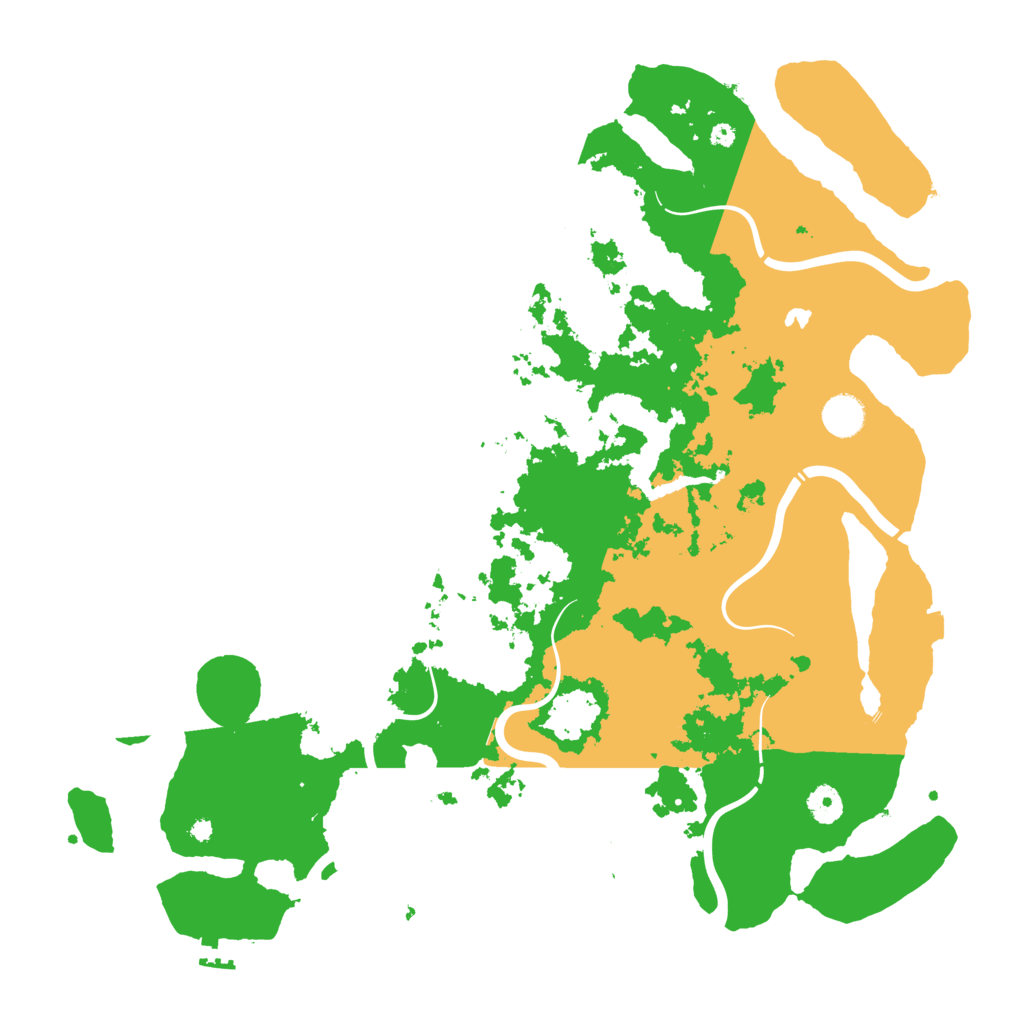 Biome Rust Map: Procedural Map, Size: 4250, Seed: 869165364
