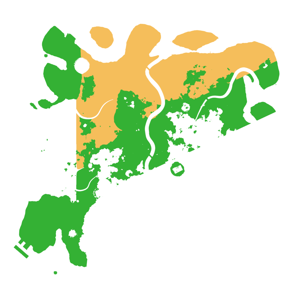 Biome Rust Map: Procedural Map, Size: 3600, Seed: 937431
