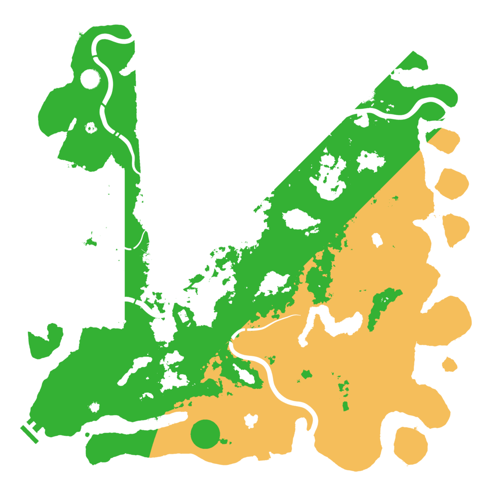 Biome Rust Map: Procedural Map, Size: 4500, Seed: 1780255122