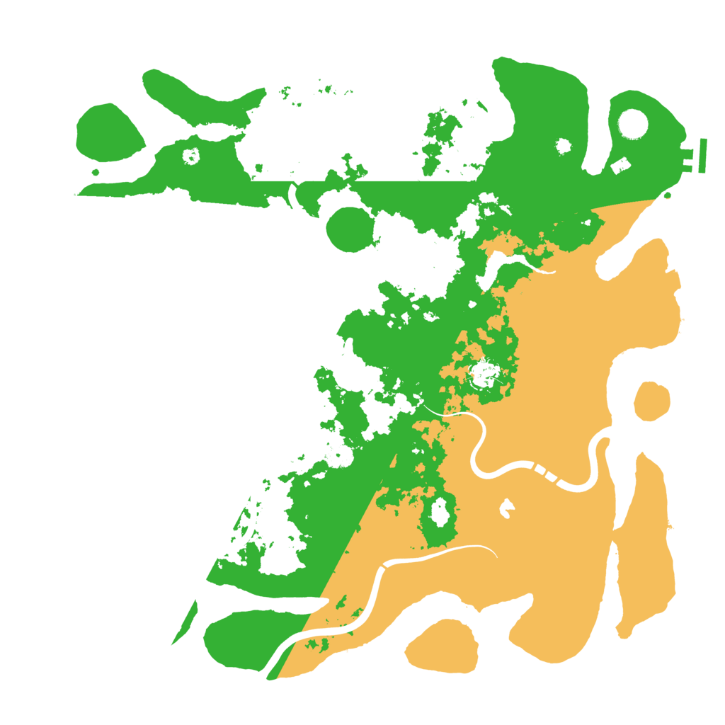 Biome Rust Map: Procedural Map, Size: 4250, Seed: 74729962