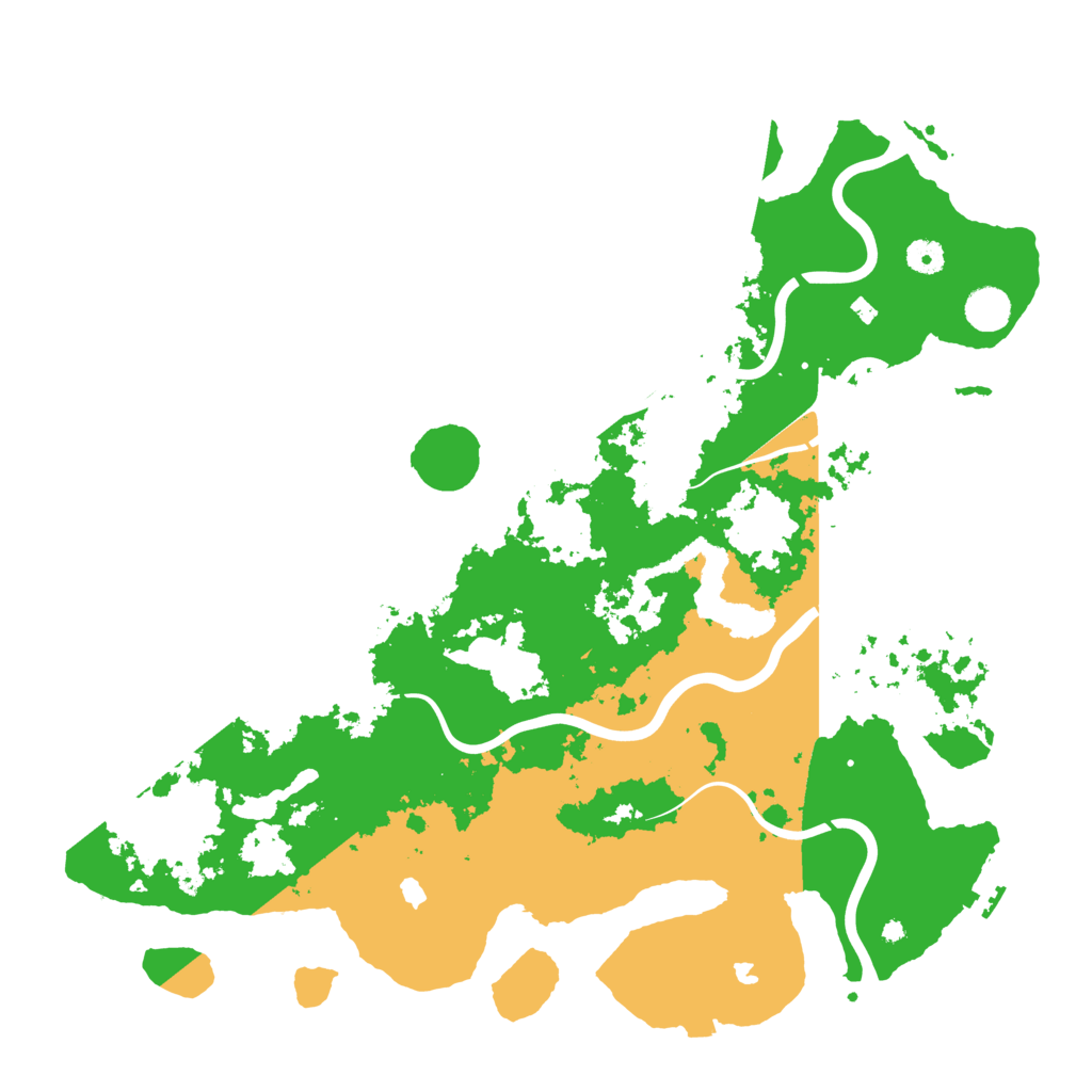 Biome Rust Map: Procedural Map, Size: 4500, Seed: 1218645877