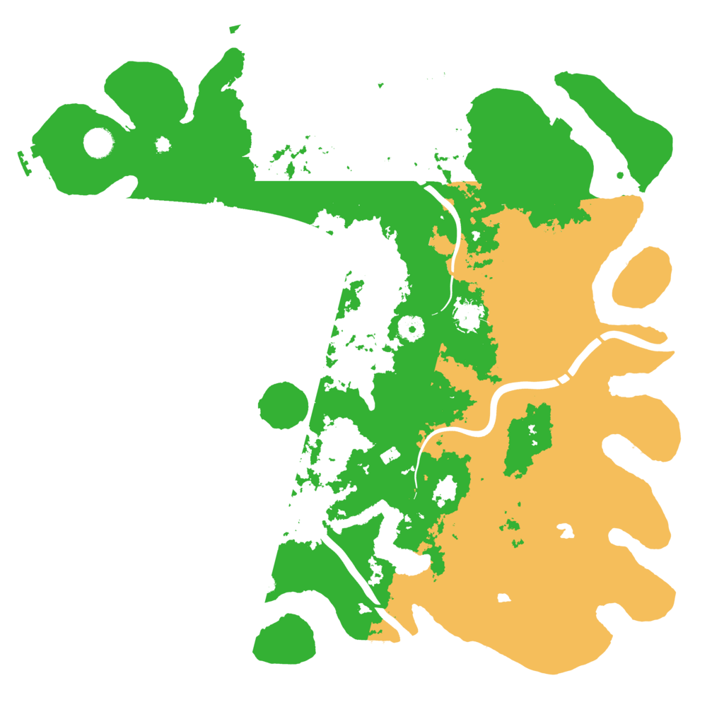Biome Rust Map: Procedural Map, Size: 4250, Seed: 909818100