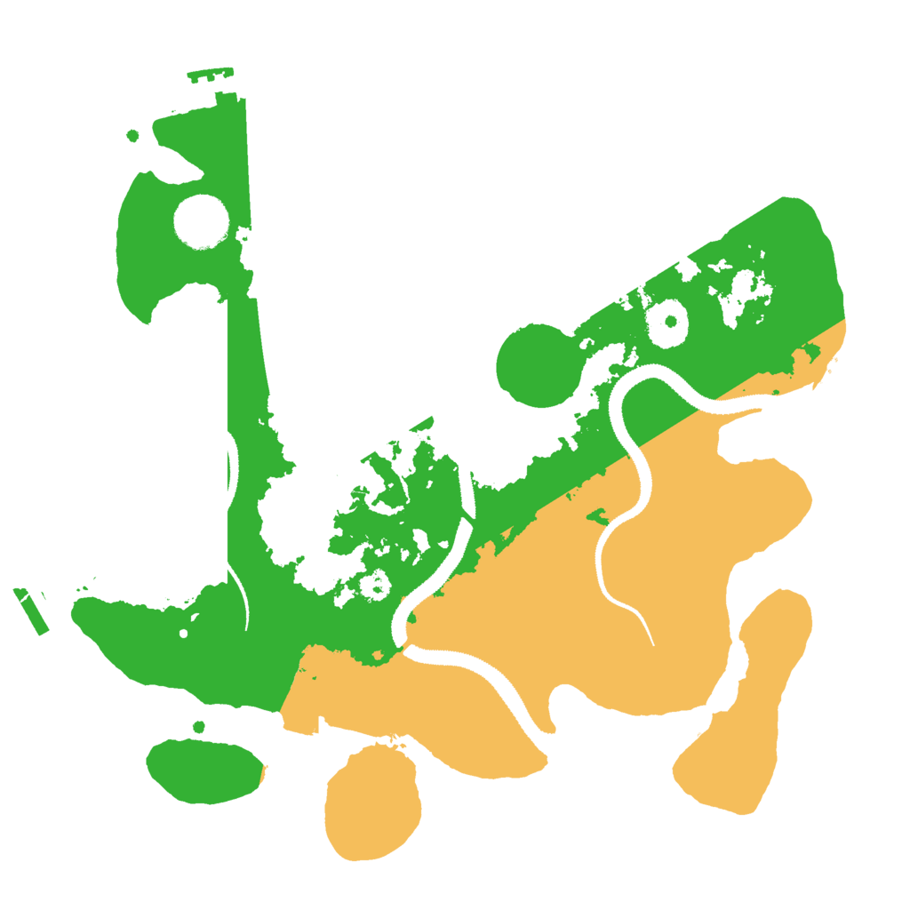 Biome Rust Map: Procedural Map, Size: 3000, Seed: 1841321232