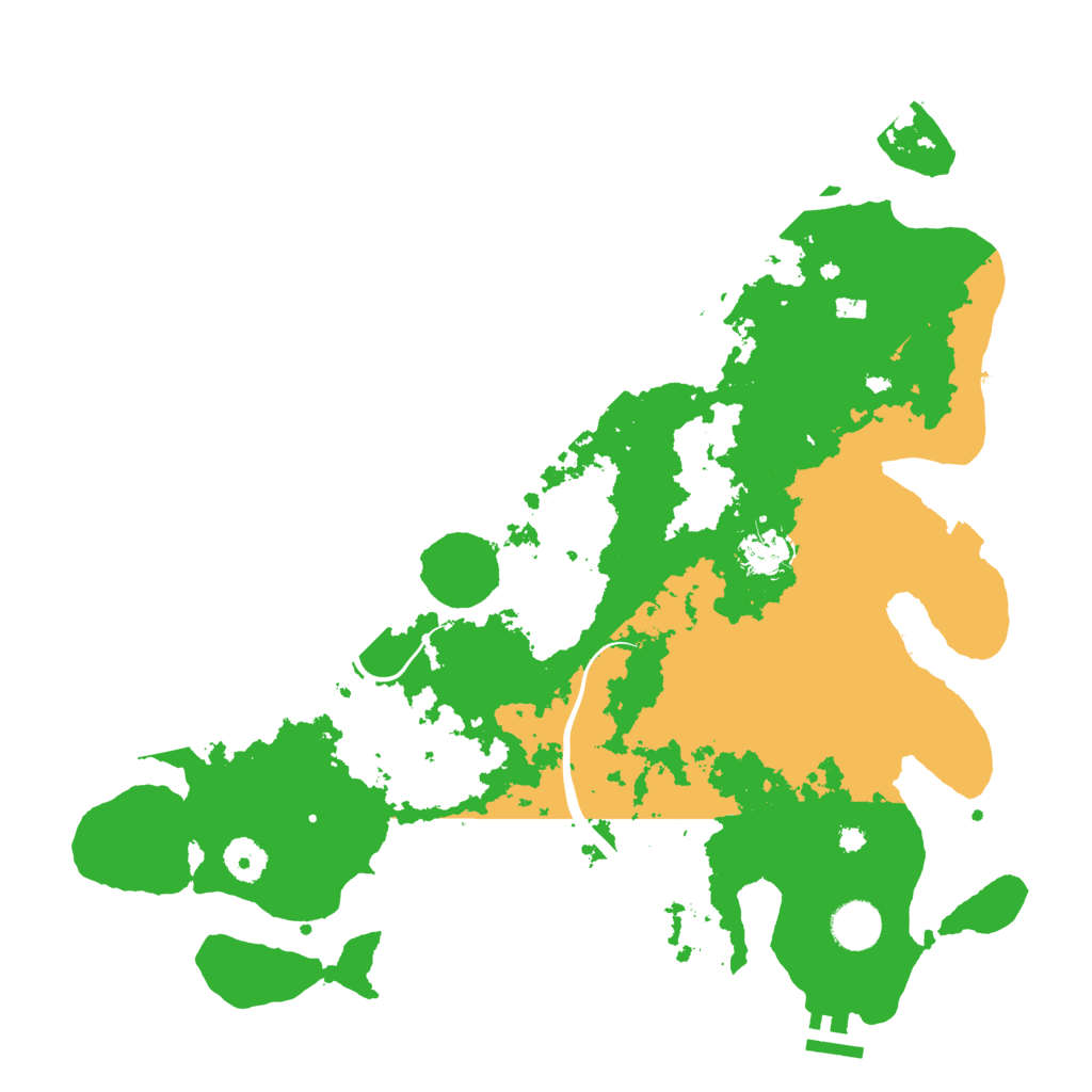 Biome Rust Map: Procedural Map, Size: 3850, Seed: 164903592