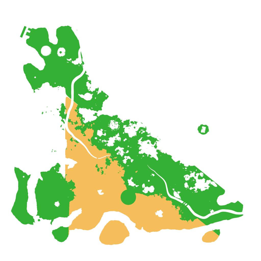 Biome Rust Map: Procedural Map, Size: 4500, Seed: 1432734960