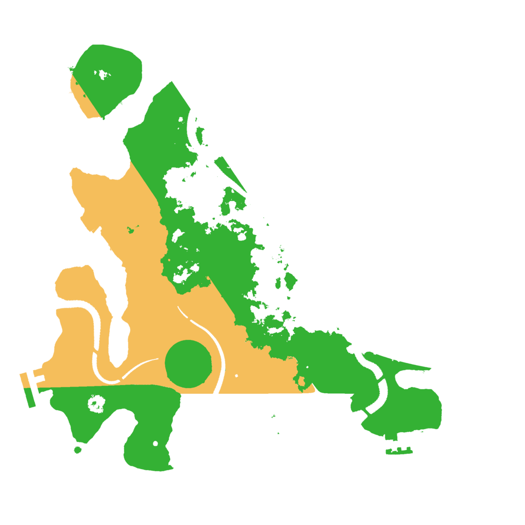 Biome Rust Map: Procedural Map, Size: 3000, Seed: 217480018