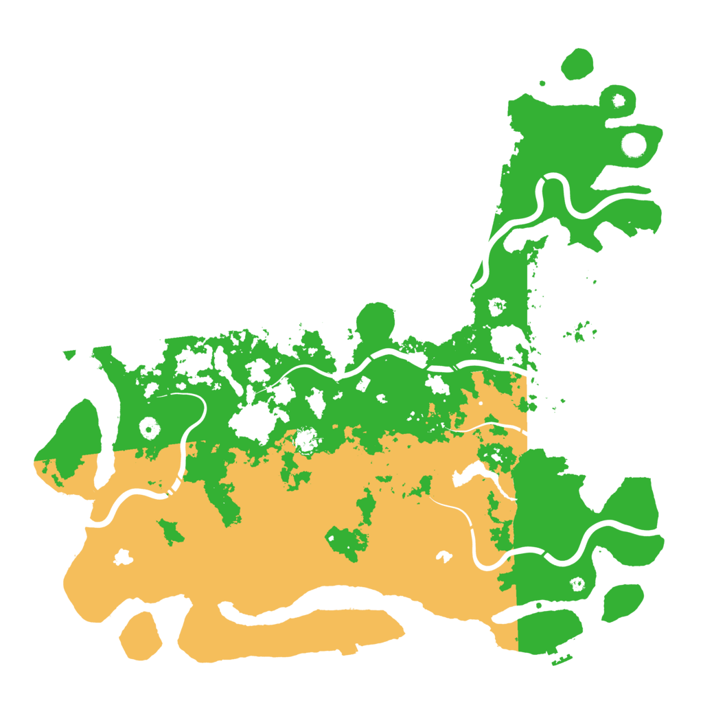 Biome Rust Map: Procedural Map, Size: 5000, Seed: 913211455