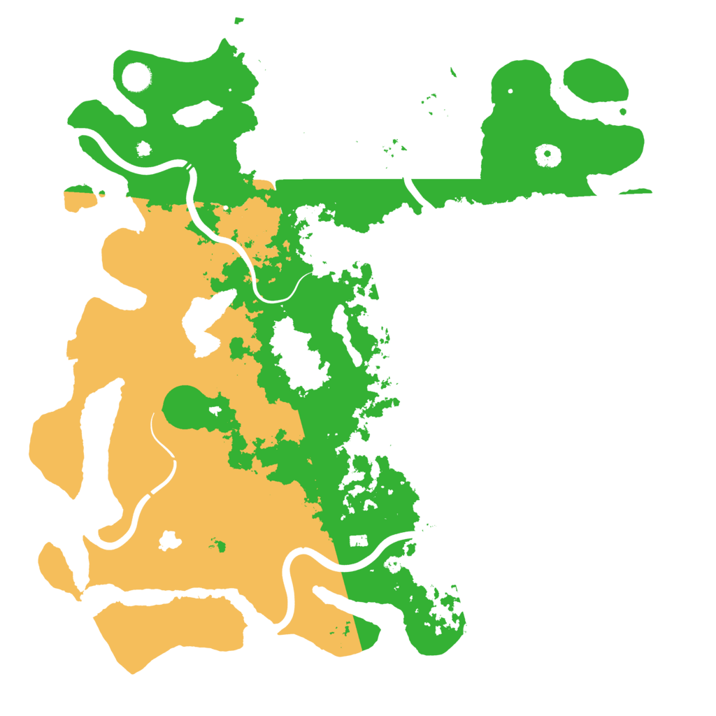 Biome Rust Map: Procedural Map, Size: 4300, Seed: 1967920827