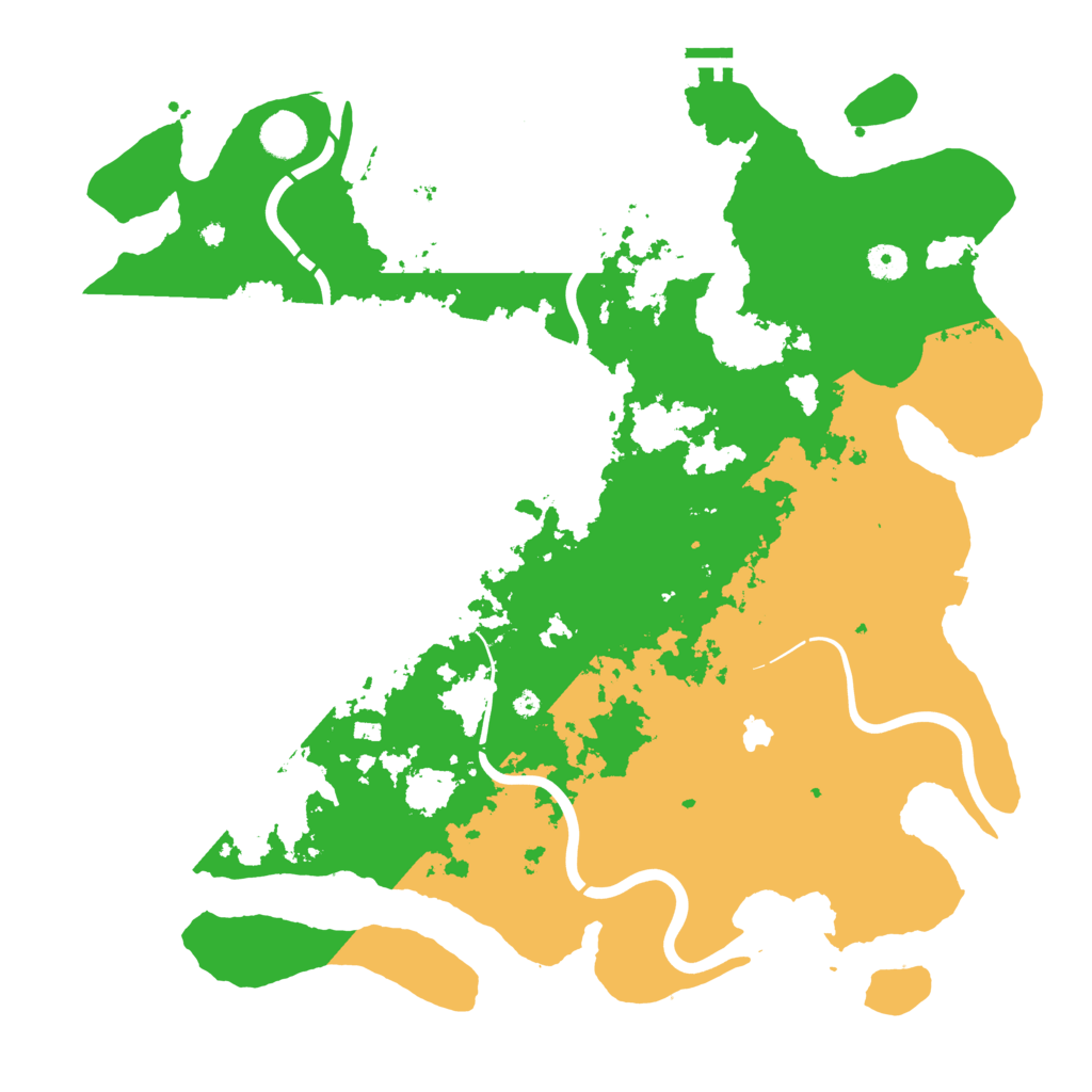 Biome Rust Map: Procedural Map, Size: 4300, Seed: 591357844