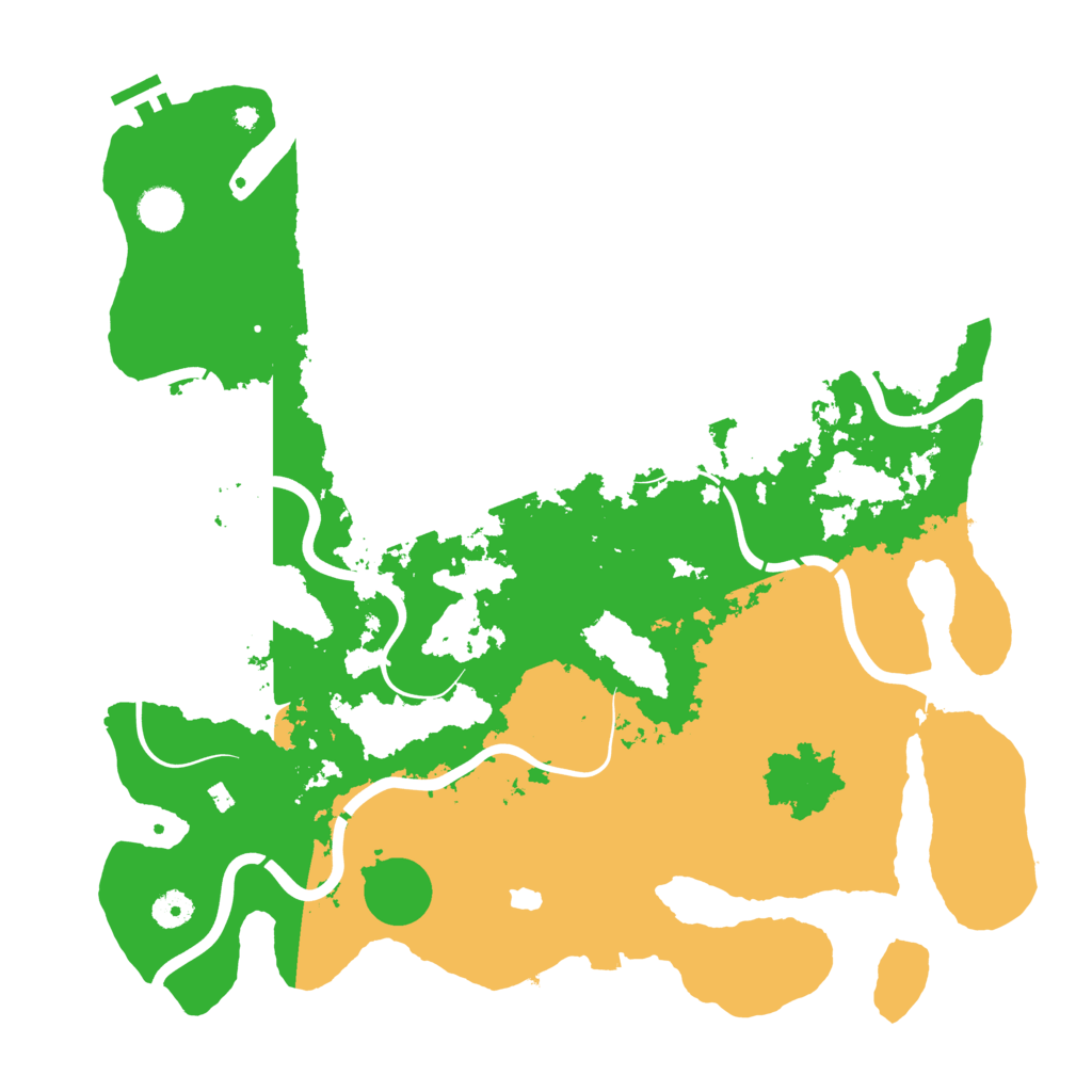 Biome Rust Map: Procedural Map, Size: 4250, Seed: 2018398069