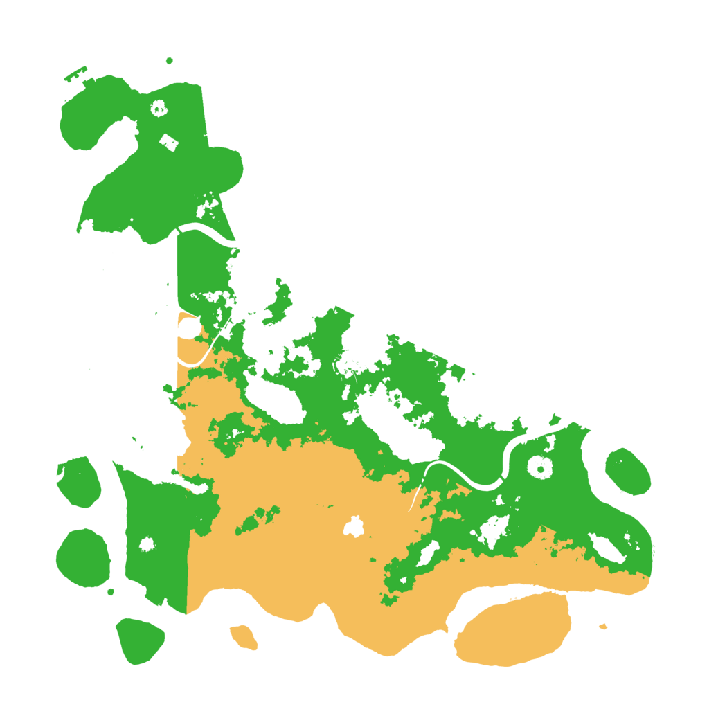 Biome Rust Map: Procedural Map, Size: 4300, Seed: 7042026