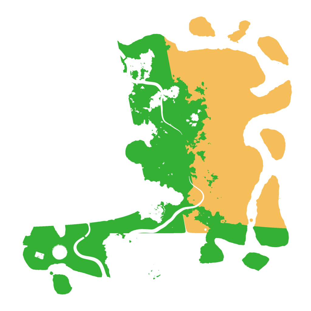 Biome Rust Map: Procedural Map, Size: 3750, Seed: 1284877740