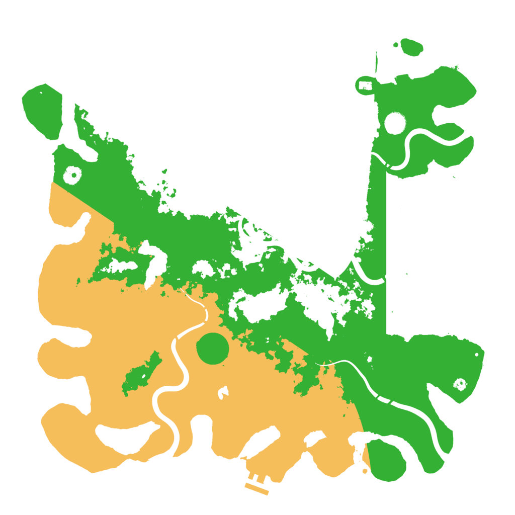 Biome Rust Map: Procedural Map, Size: 4250, Seed: 993719895