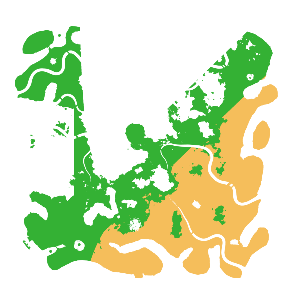 Biome Rust Map: Procedural Map, Size: 4250, Seed: 743574958
