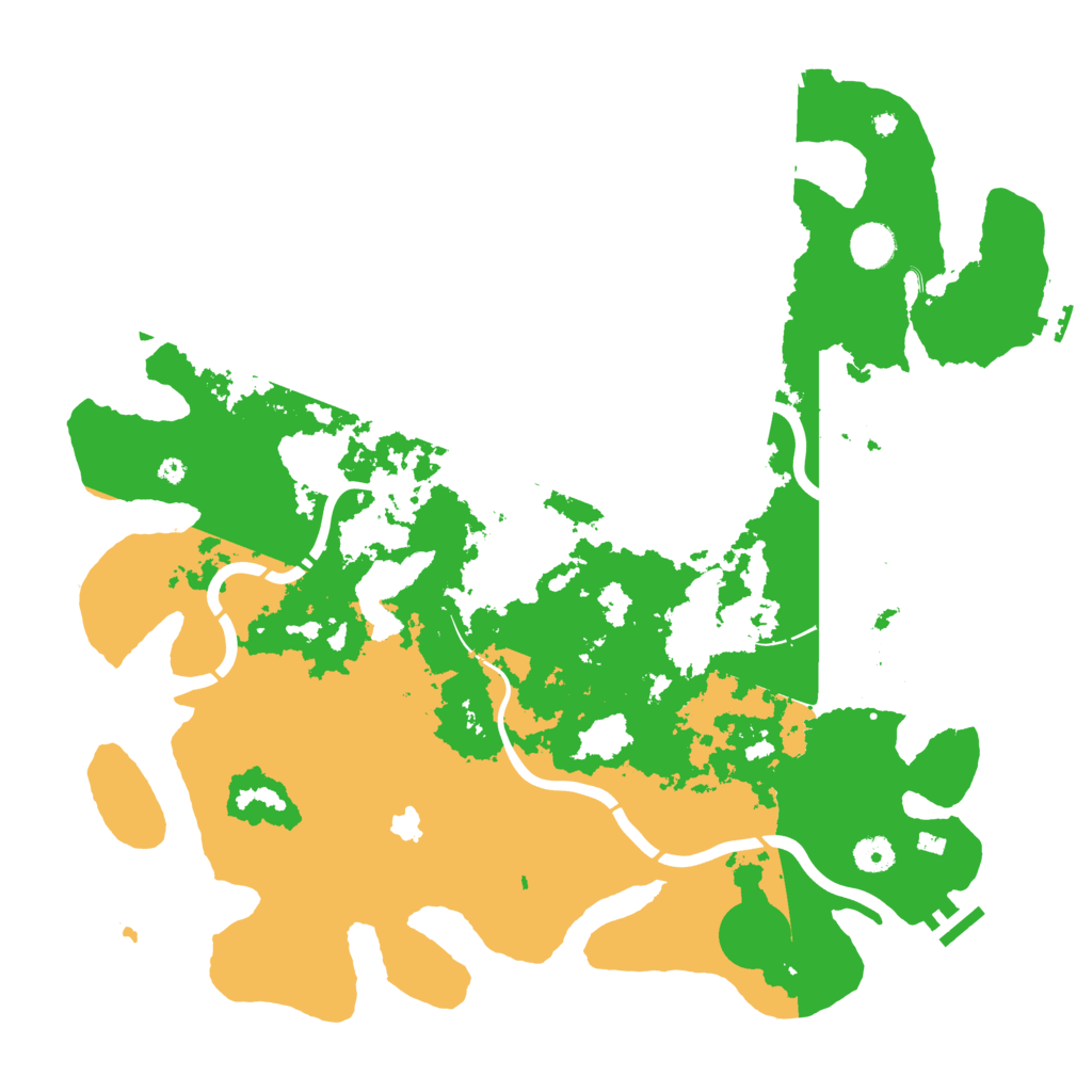 Biome Rust Map: Procedural Map, Size: 4250, Seed: 1601869595
