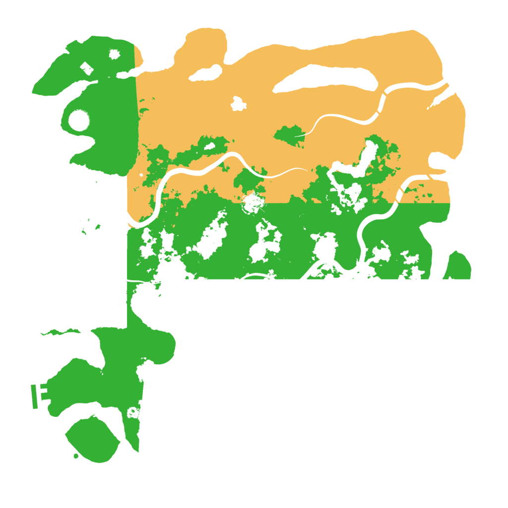 Biome Rust Map: Procedural Map, Size: 4250, Seed: 7777777