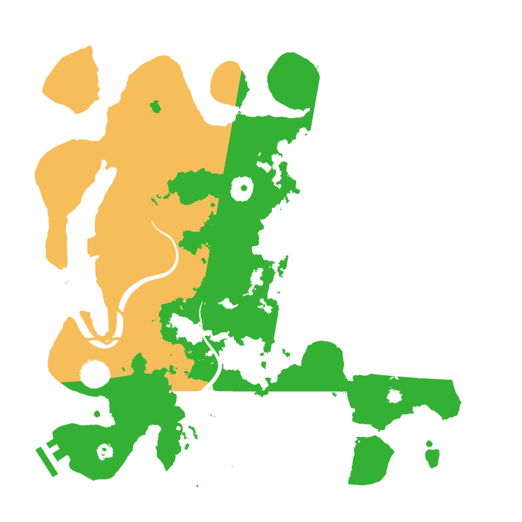 Biome Rust Map: Procedural Map, Size: 3250, Seed: 1366593649