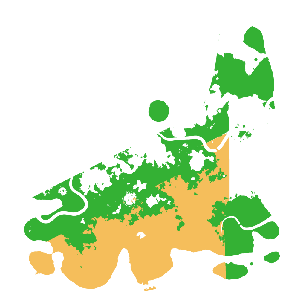 Biome Rust Map: Procedural Map, Size: 4000, Seed: 1790597344