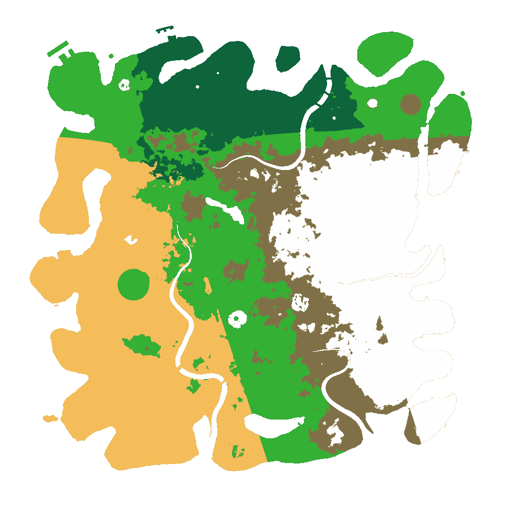 Biome Rust Map: Procedural Map, Size: 4250, Seed: 1041315044
