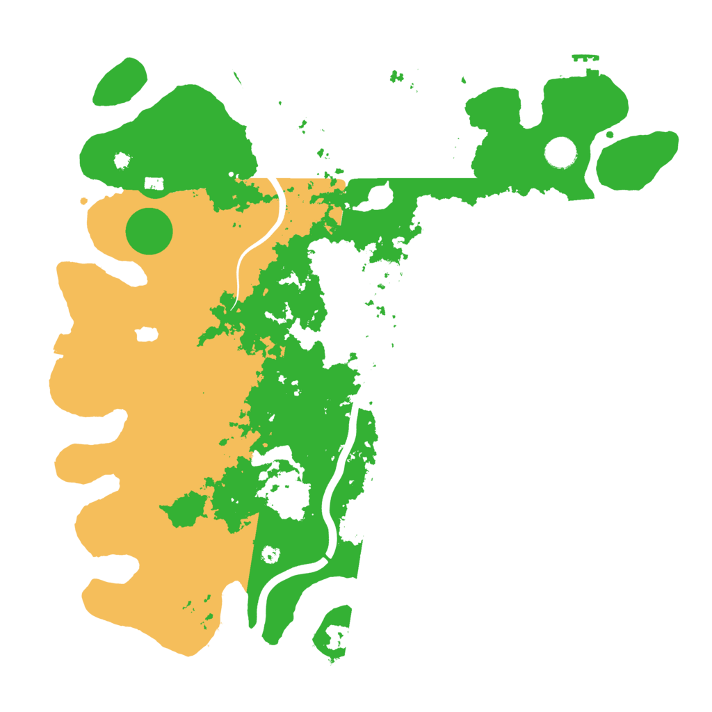Biome Rust Map: Procedural Map, Size: 4000, Seed: 1171719911