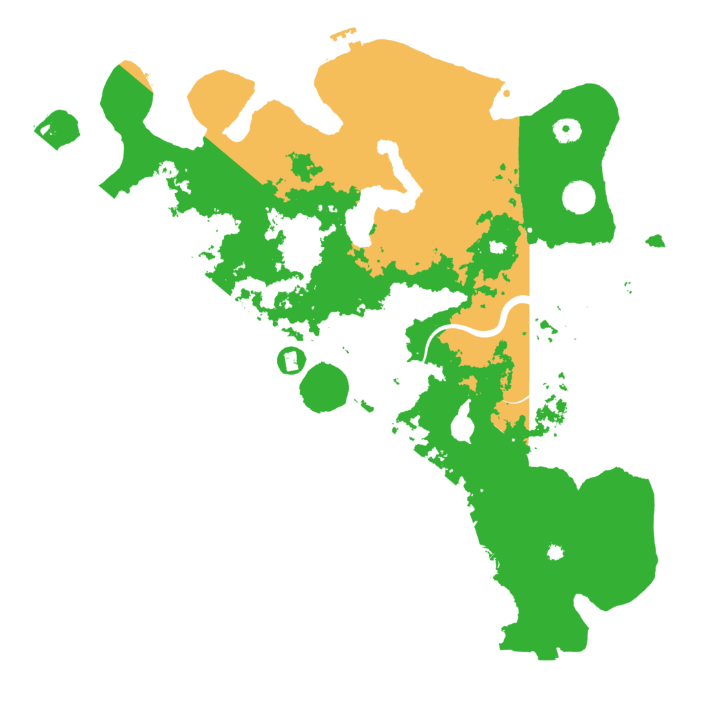 Biome Rust Map: Procedural Map, Size: 4000, Seed: 39814263
